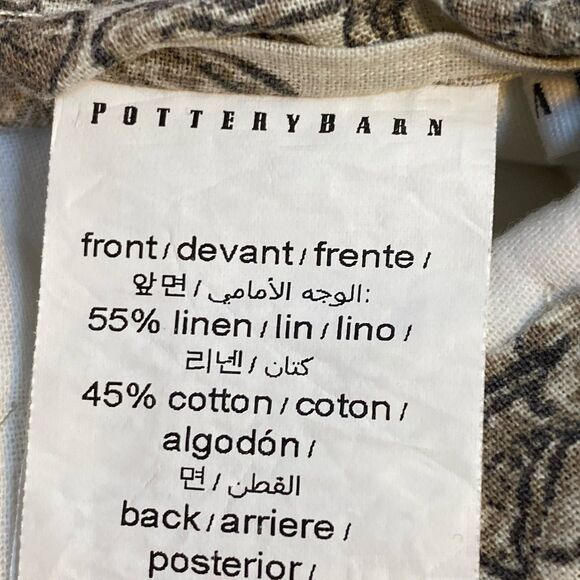 2 Pottery Barn Tessa Patchwork King Pillow Shams - Picture 8 of 11